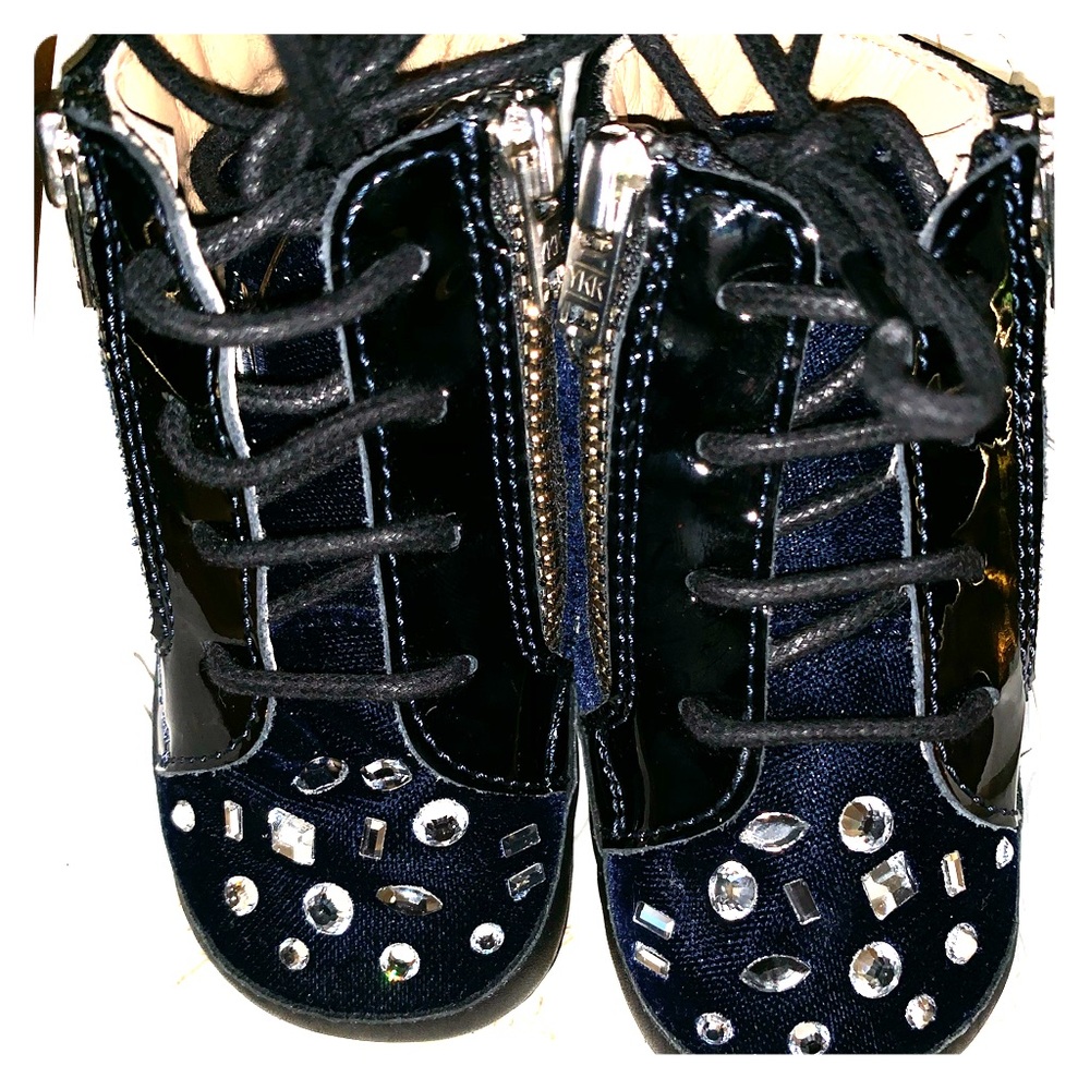 Giuseppe Zanotti Toddler Booties Size 2.5